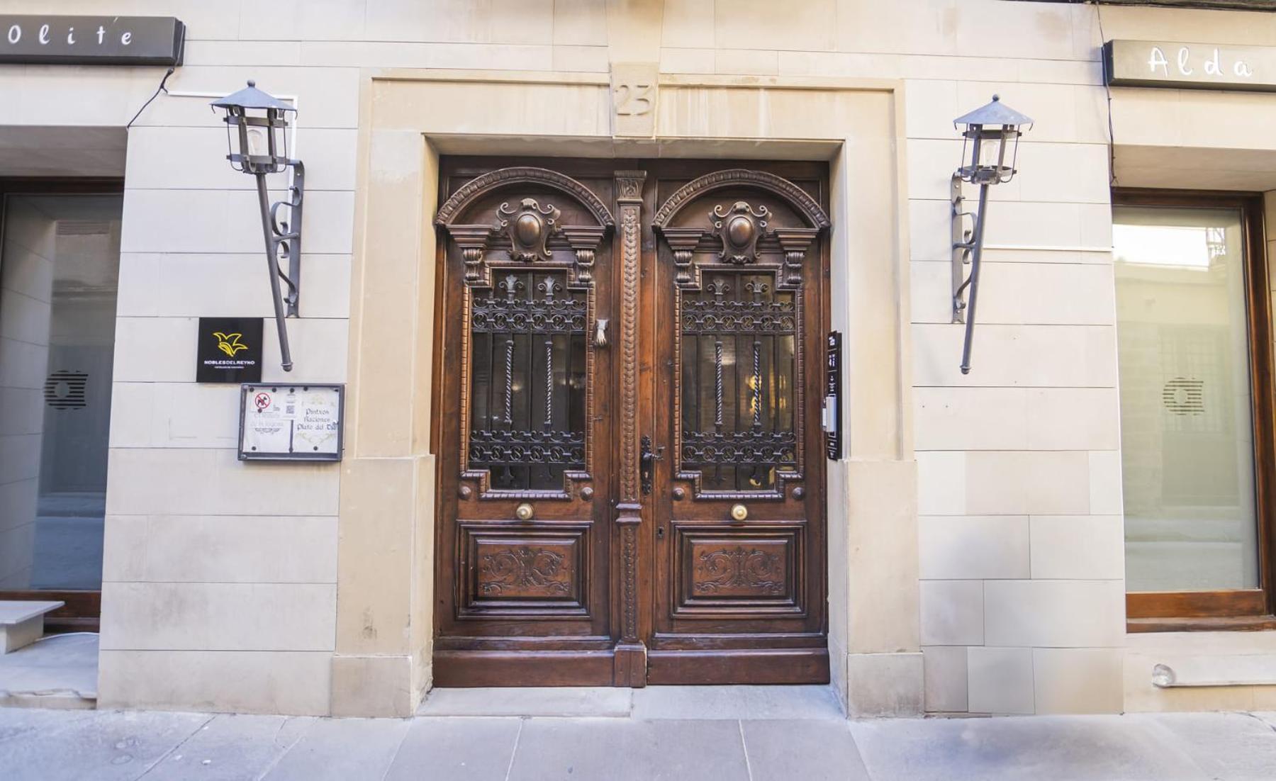 Hotel Alda Castillo De Olite Exterior foto